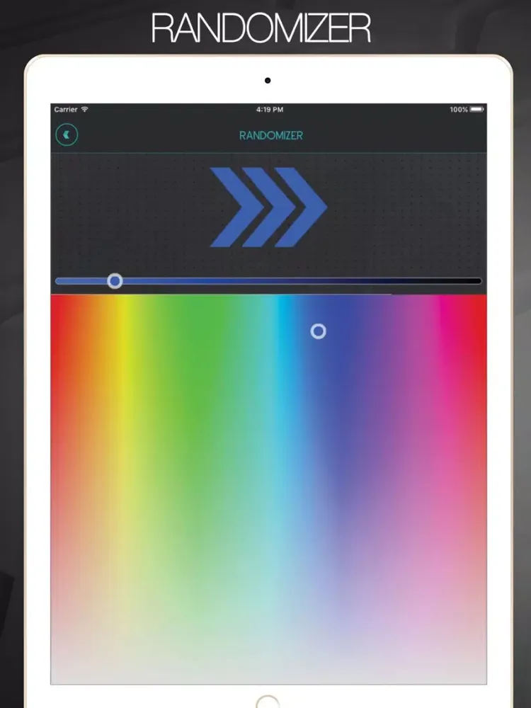 Zrzuty ekranu Randomizer Arrow iPad 