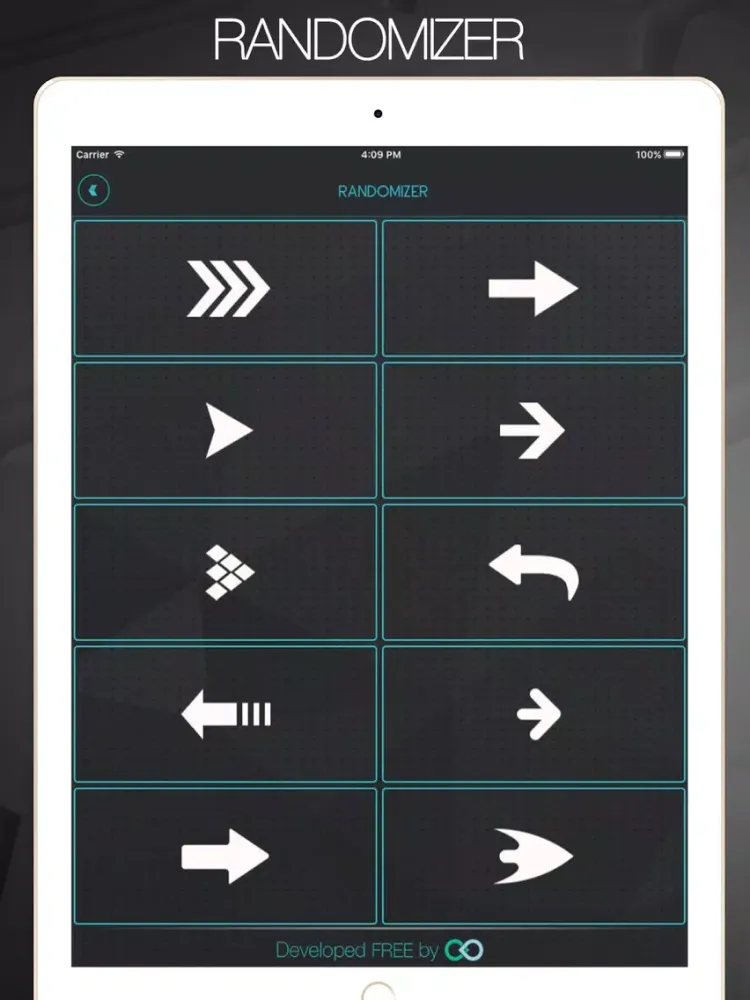 Zrzuty ekranu Randomizer Arrow iPad 