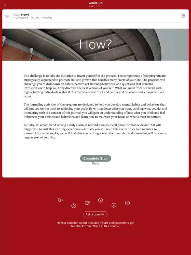 Synergy Perf. Coaching Academy iPad 应用截图
