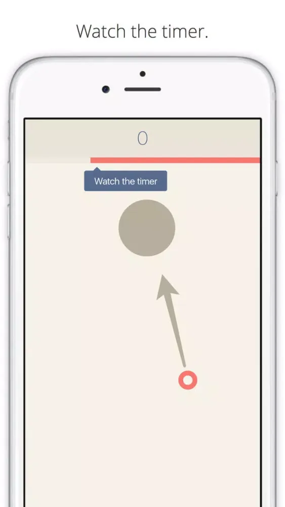 Hit the Dot - A Simple Flick the Dot Game Ekran Görüntüleri