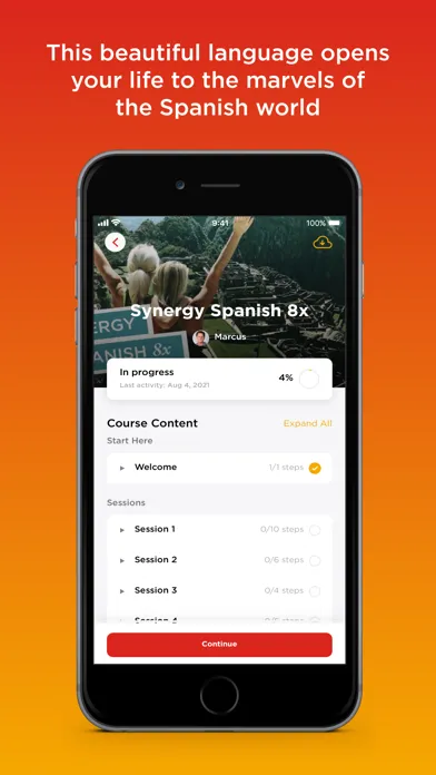 Synergy Spanish Systems سکرین شاٹس