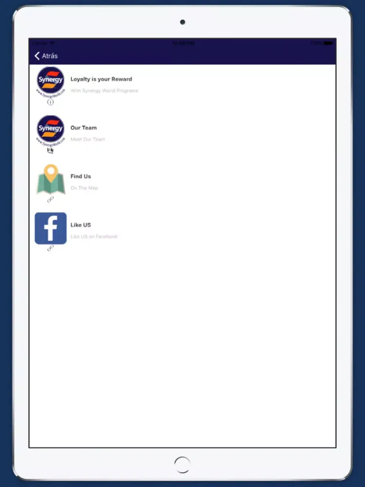 Synergy World iPad 应用截图