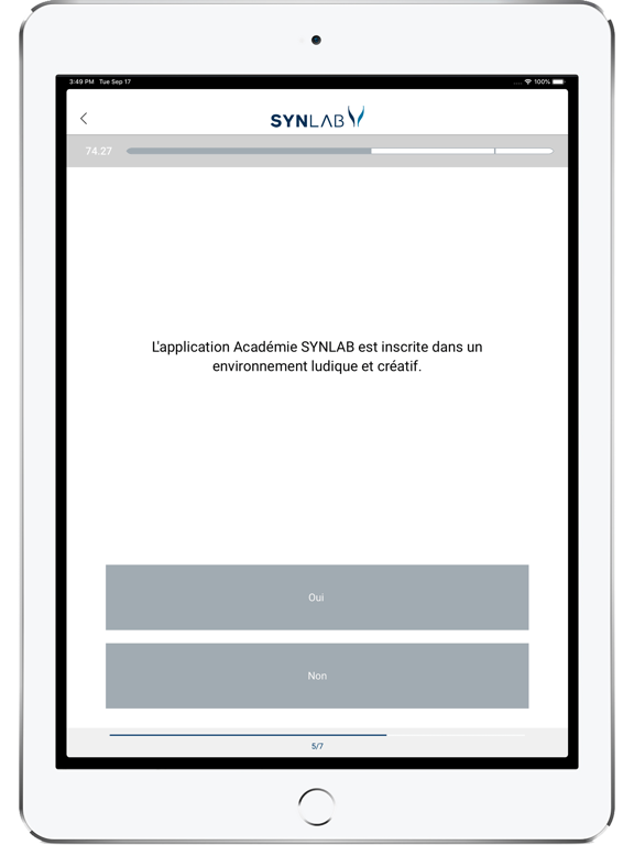 صور Académie SYNLAB iPad 