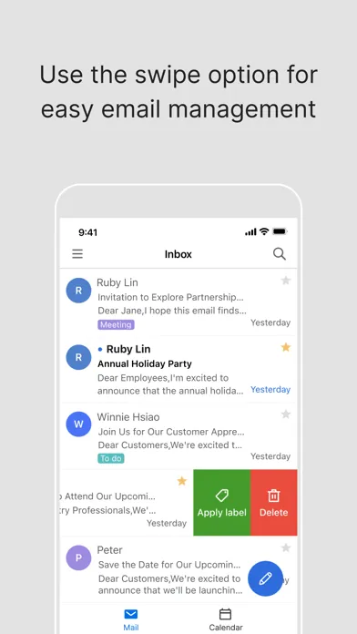 Скриншоты Synology MailPlus