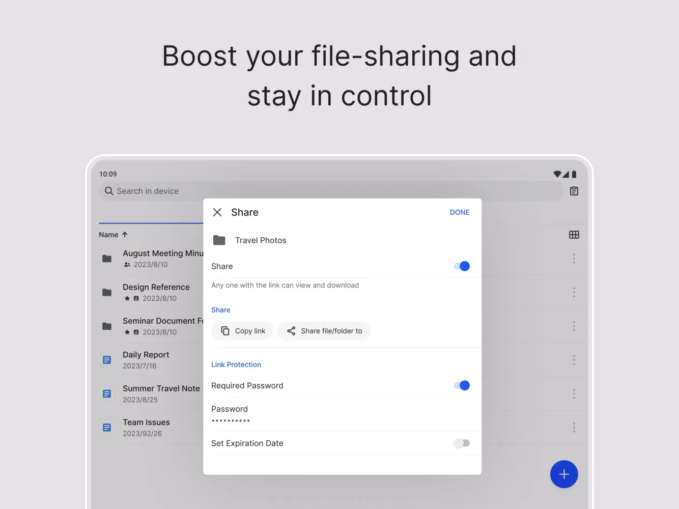 ภาพหน้าจอของ BeeFiles