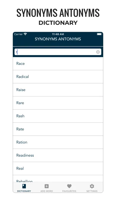 Synonyms Antonyms Dictionary Screenshots