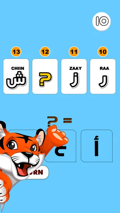 Arabic alphabet letters Ekran Görüntüleri