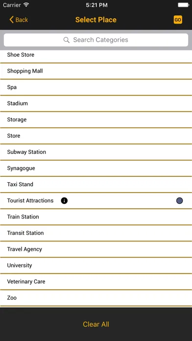 Ảnh chụp màn hình của On the Way, the travel planner