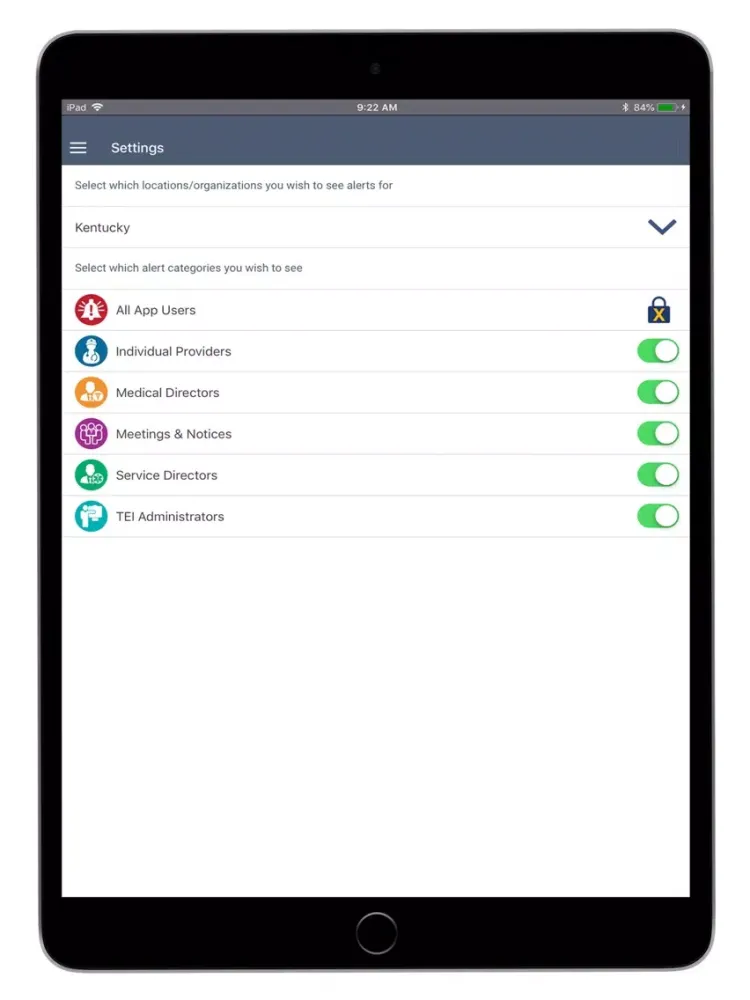 Heads Up KY EMS iPad  سکرین شاٹس