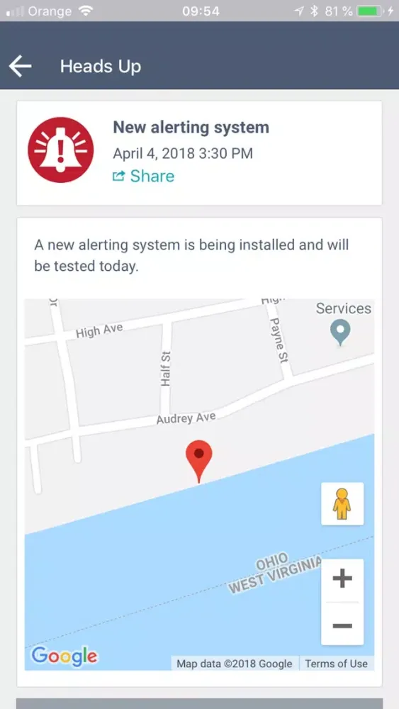 Heads Up KY EMS سکرین شاٹس