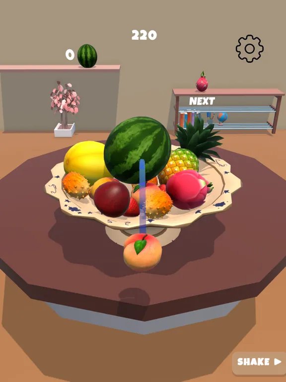 Tangkapan skrin Fruit Bowl 3D iPad 