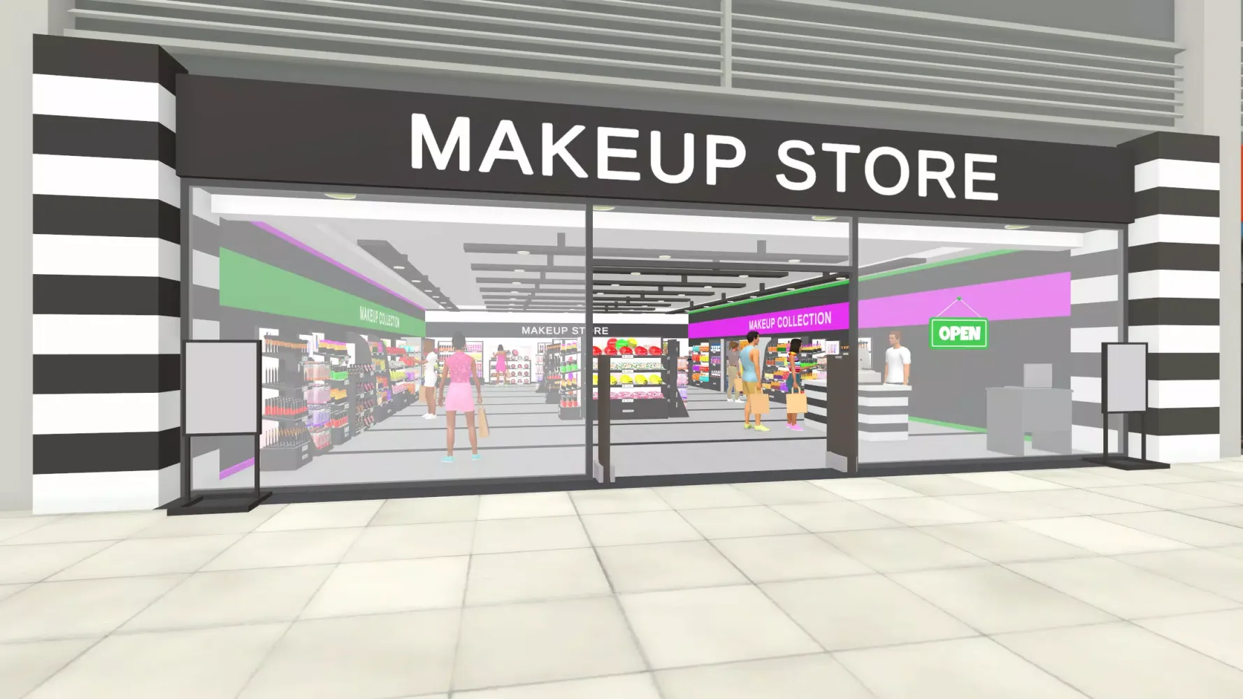 Zrzuty ekranu Makeup Store Simulator