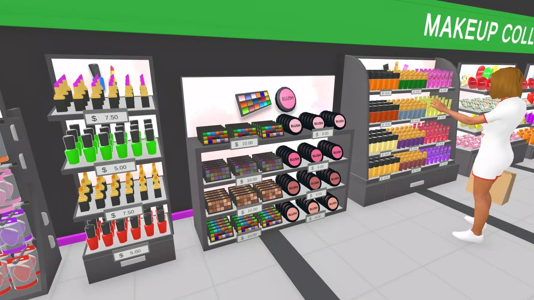 Zrzuty ekranu Makeup Store Simulator