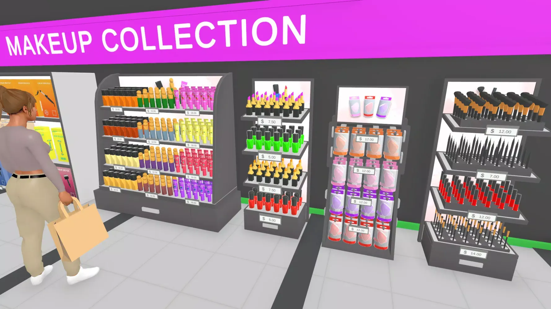 Zrzuty ekranu Makeup Store Simulator