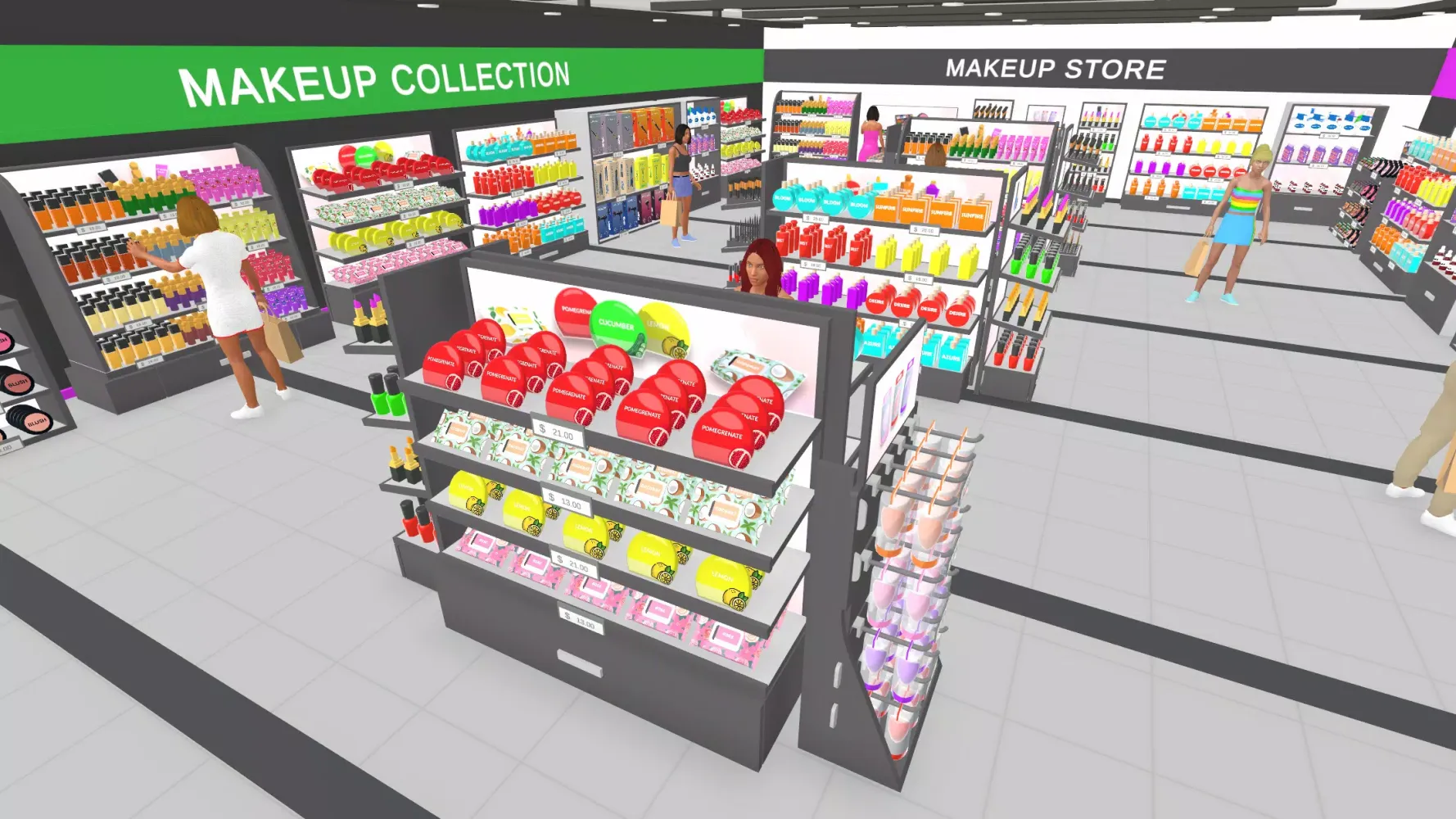 Zrzuty ekranu Makeup Store Simulator