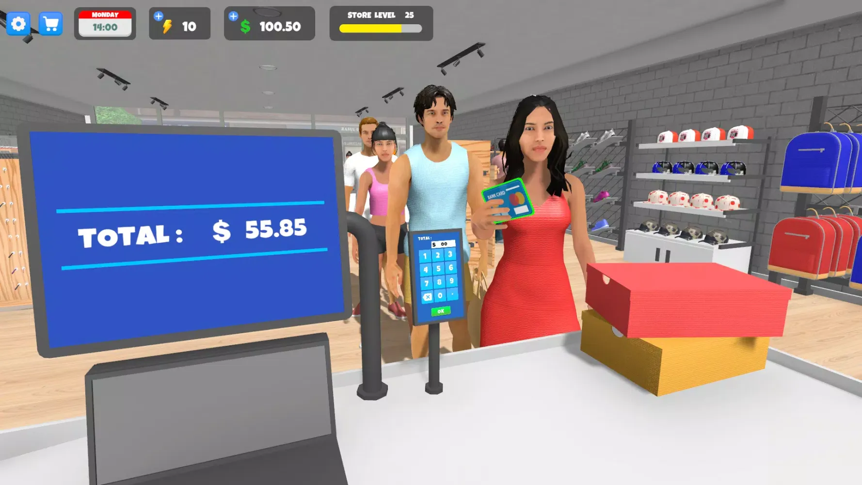 Shoe Store Simulator スクリーンショット