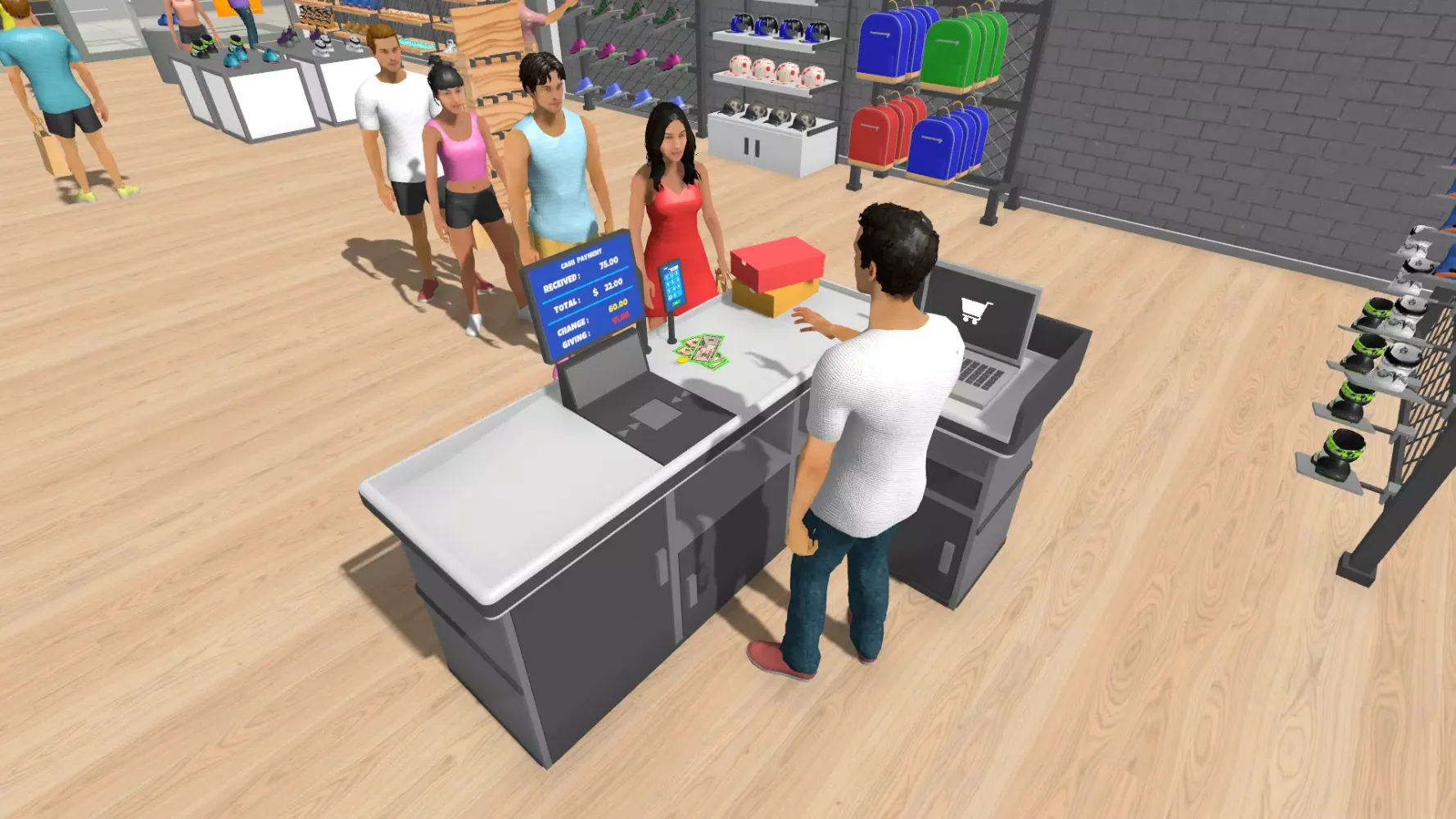 Shoe Store Simulator スクリーンショット