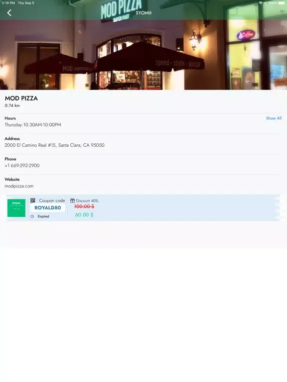 Zrzuty ekranu SYOMit For Business iPad 