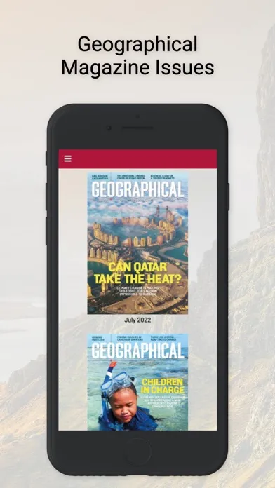 ภาพหน้าจอของ Geographical Magazine