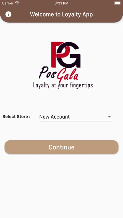 Tangkapan layar POS Gala