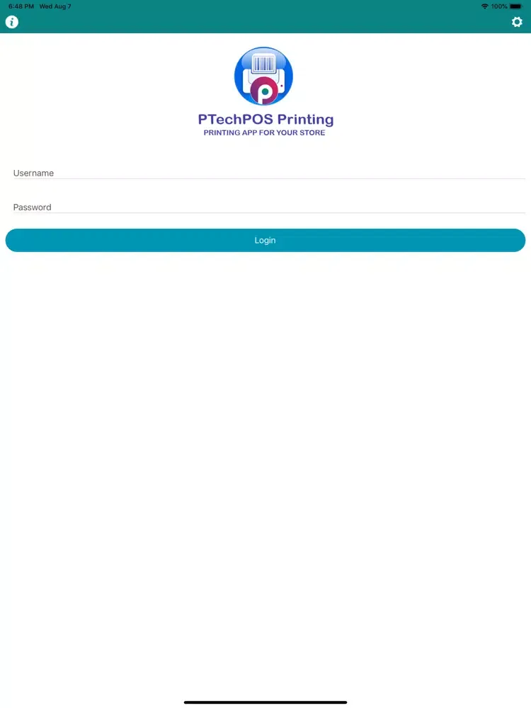 PTech Printing iPad 應用截圖