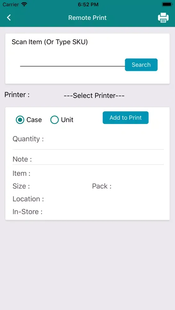PTech Printing應用截圖