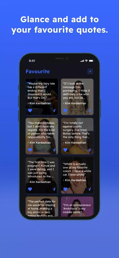 Kim Kardashian's Quotes スクリーンショット
