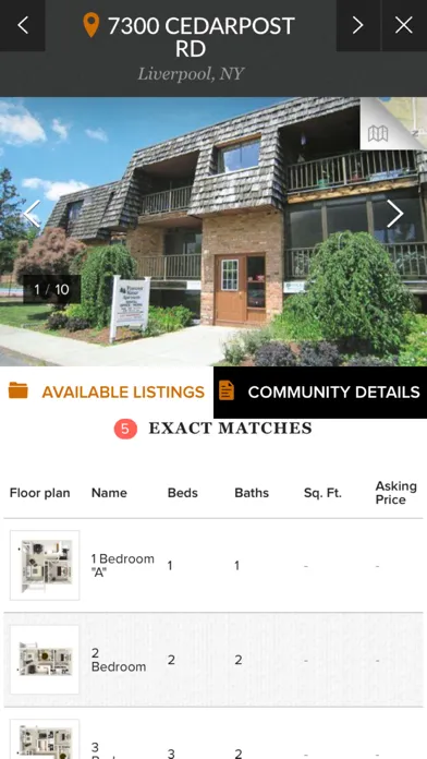 Capturas de pantalla de syracuse.com Real Estate