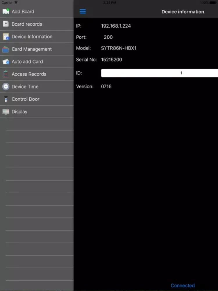 Скриншоты SY86 NET Tool iPad 