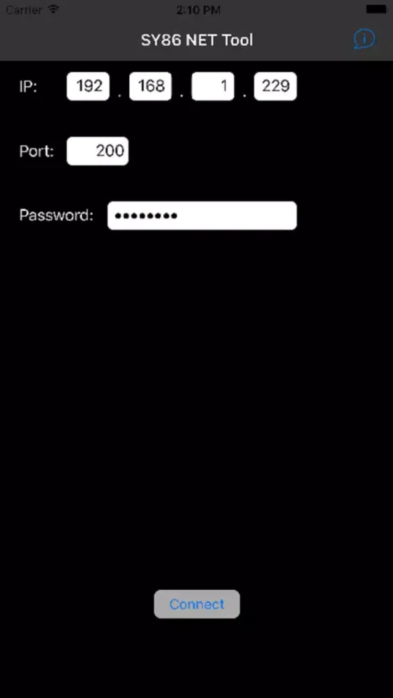 Скриншоты SY86 NET Tool