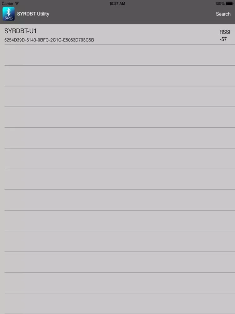 SYRDBT Utility iPad  স্ক্রিনশট