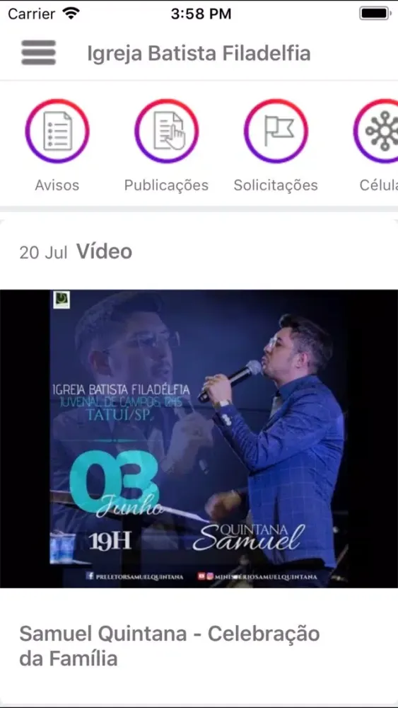 Igreja Batista Filadelfia应用截图