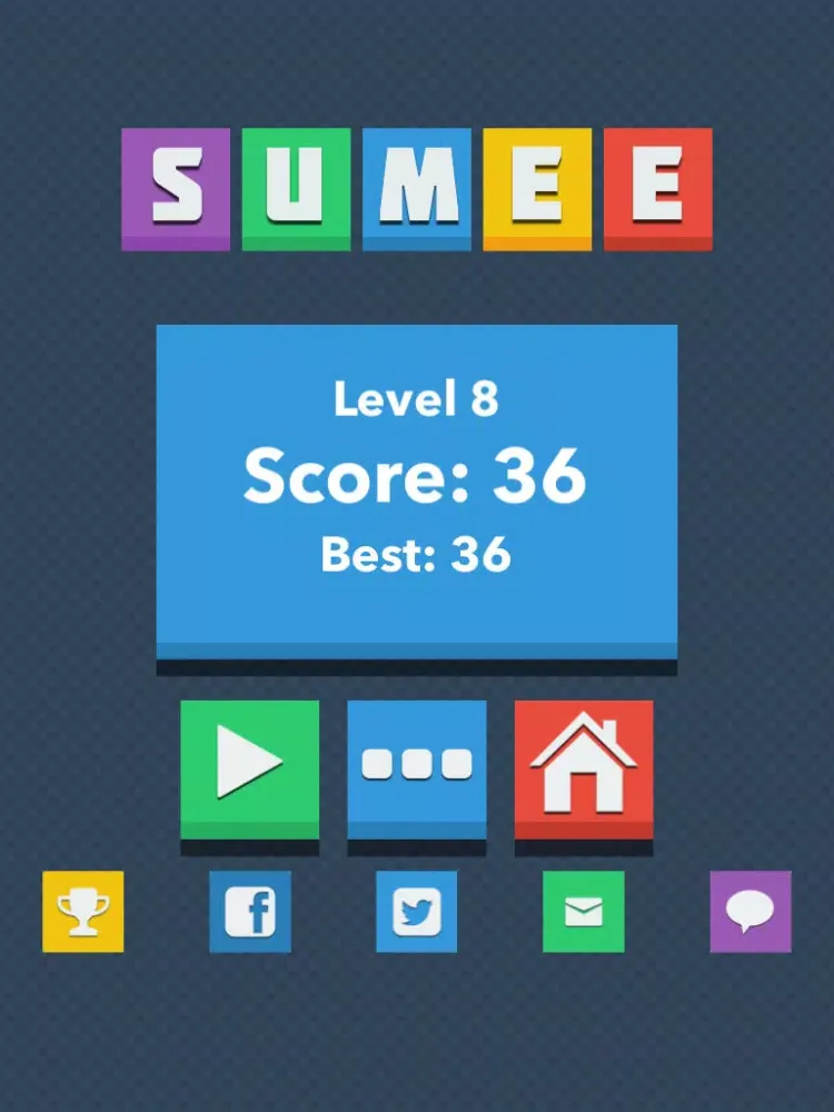 Capturas de pantalla de Sumee - a mental arithmetic game iPad 