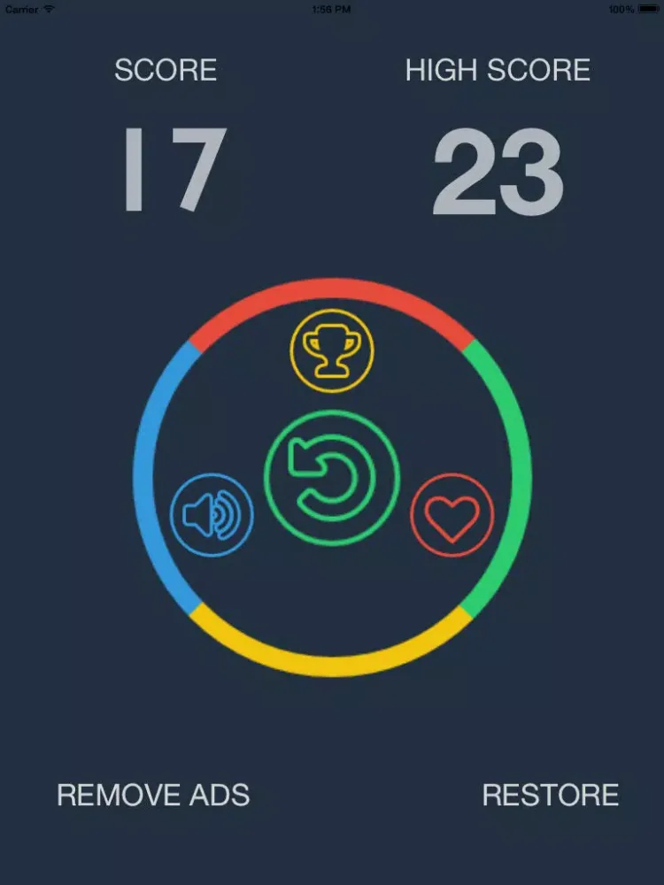 Zirkl - hand eye coordination game iPad  Screenshots