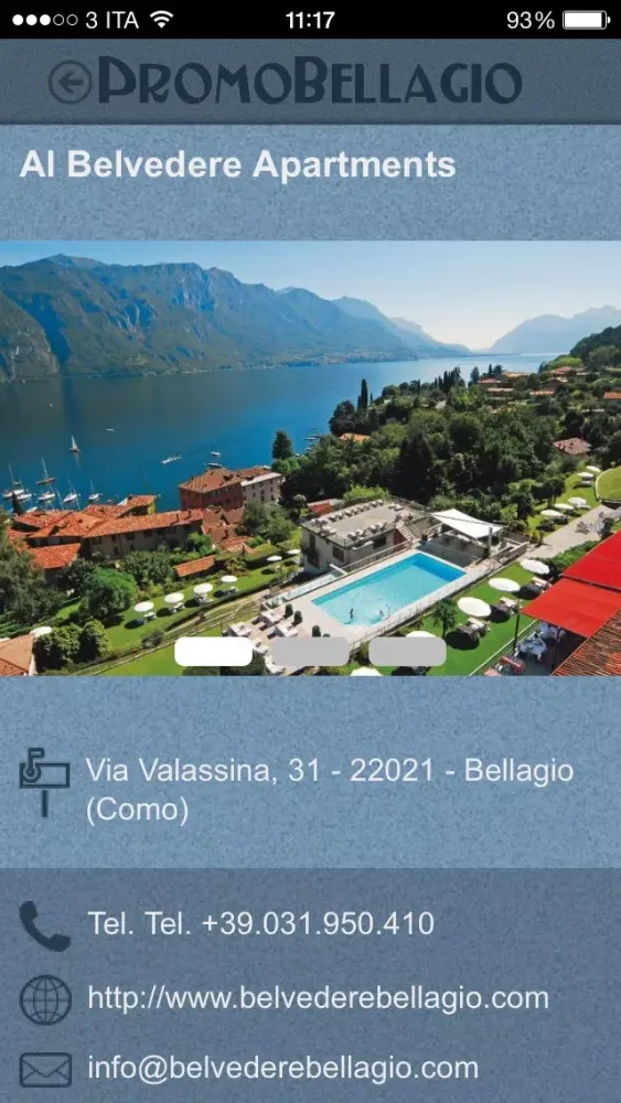 Скриншоты Promo Bellagio