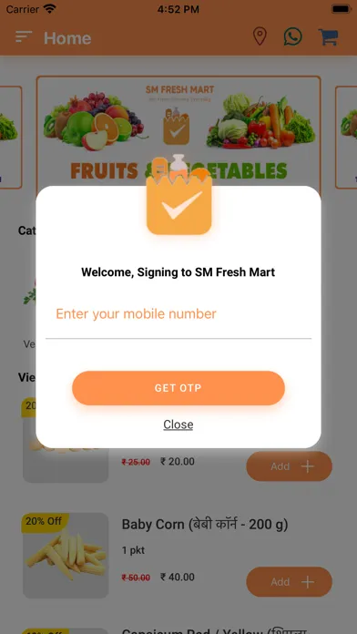 SM Fresh Mart Screenshots