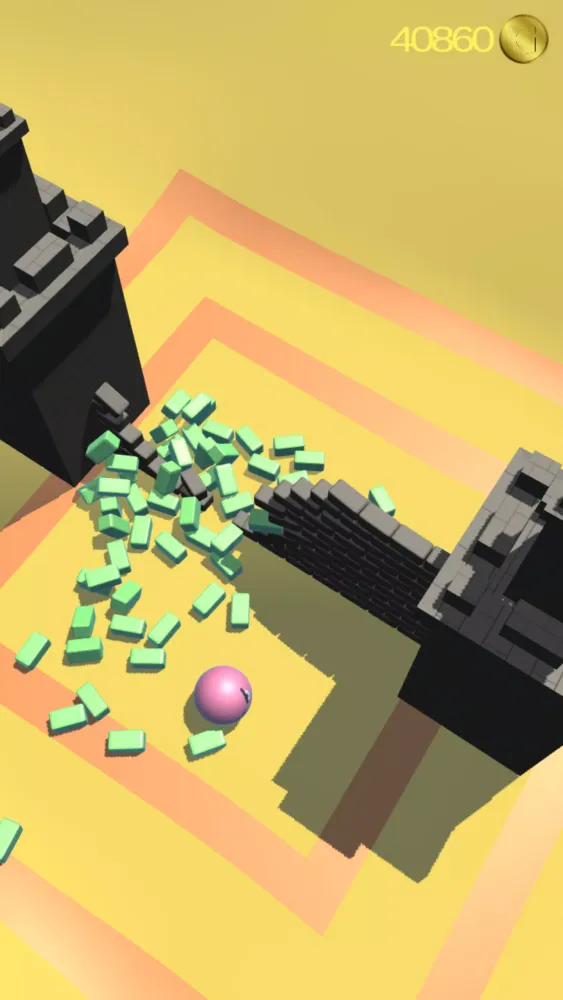 Hit the brick: catapult game Screenshots