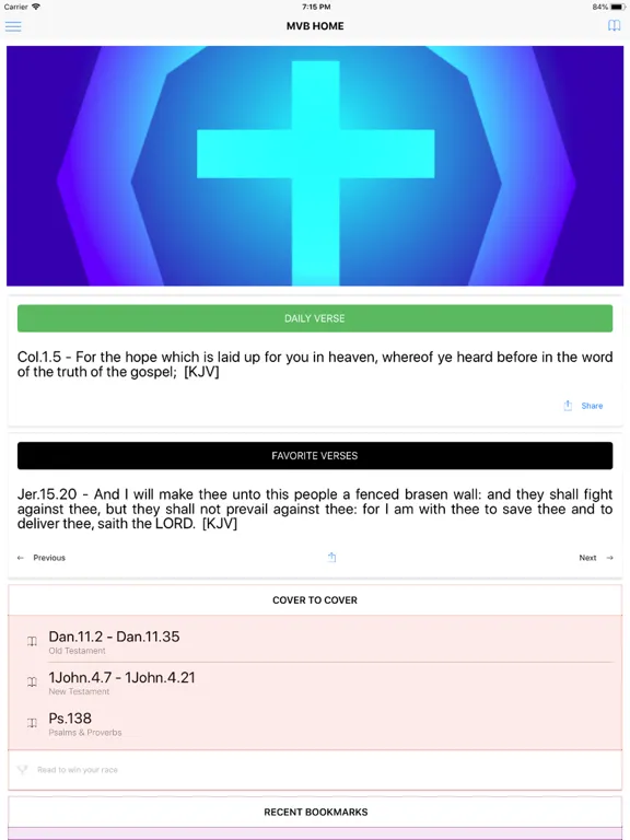 Capturas de pantalla de MultiVersion Bible (Offline) iPad 