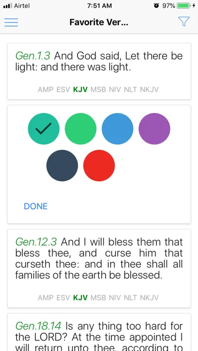 Capturas de pantalla de MultiVersion Bible (Offline)