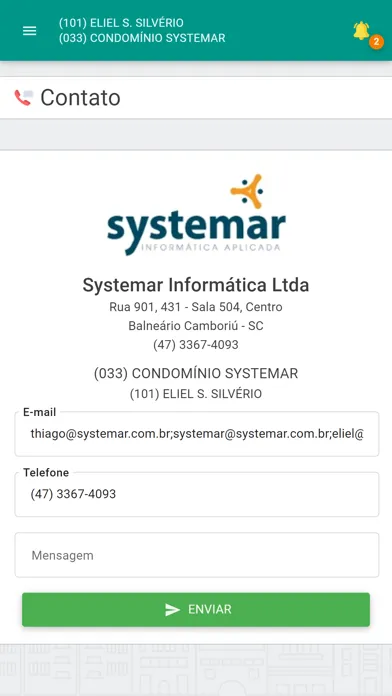 Systemar SGCOnline Screenshots