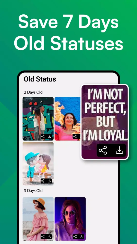 Capturas de pantalla de Status Saver Status Downloader