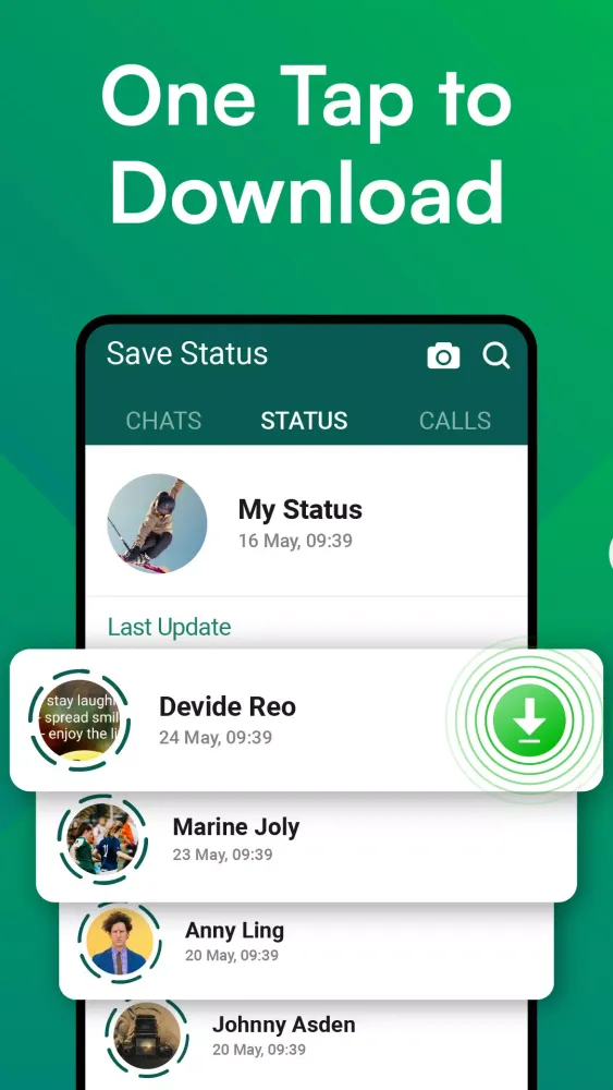 Capturas de pantalla de Status Saver Status Downloader