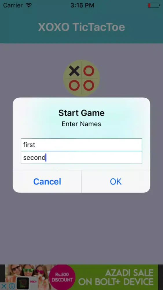 XOXO Tic Tac Toe Screenshots
