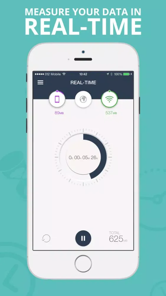 MobiStats - Free Tracker for Mobile Data Usage in Real Time Screenshots