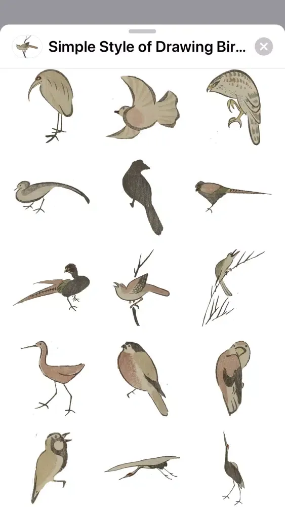 Birds and Animals Stickers应用截图