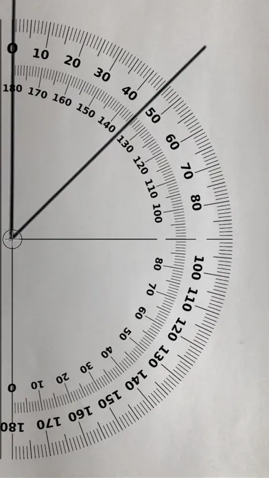 Tangkapan skrin Protractor (Virtual & Simple)