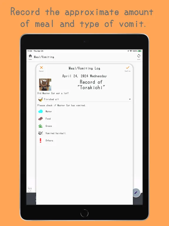 Screenshot di OgenkoCat - Poop Calendar iPad 