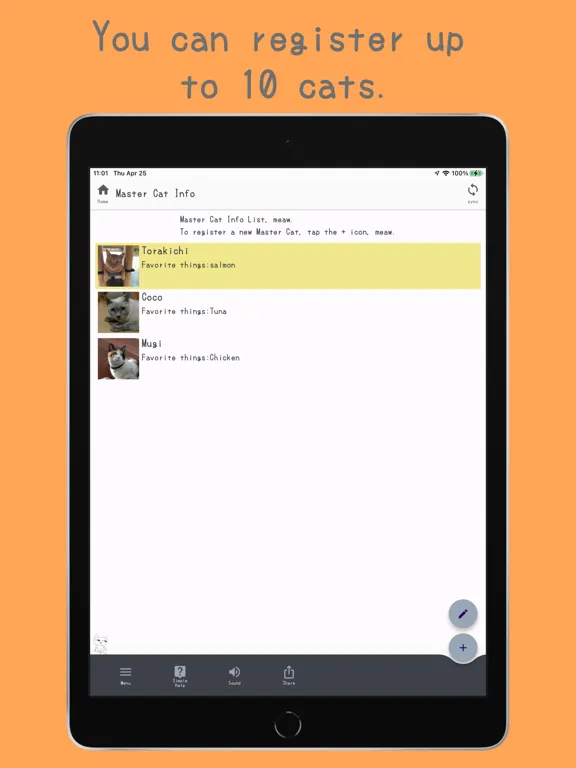 Screenshot di OgenkoCat - Poop Calendar iPad 