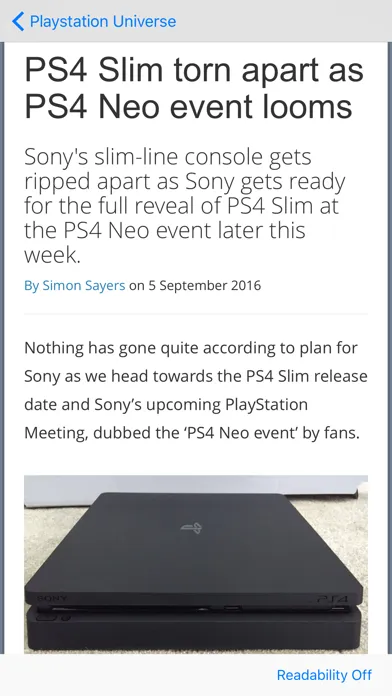 Capturas de tela do Gaming News & Reviews