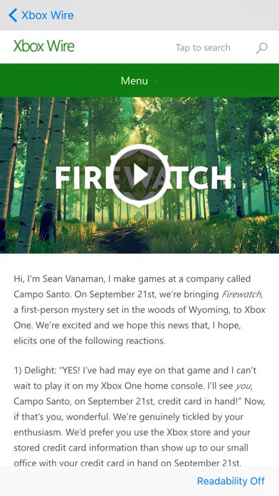 Capturas de tela do Gaming News & Reviews
